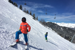 Advanced kids private ski lessons in Courchevel and Meribel