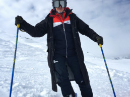 Private ski instructor Stephen Down in Meribel