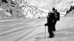 Snow safety skills training session in Courchevel