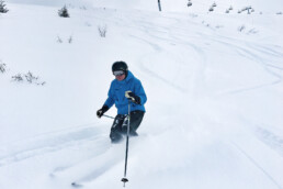 Off piste skiing lesson in Courchevel 1850